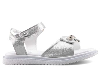 Richy 025 Filet Sandalet - Gümüş - Richy