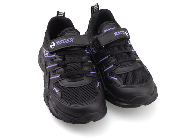 Rodex 08 Patik Anrk - Siyah/Lila - 2
