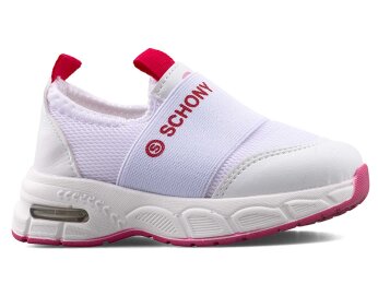 Schony 008 Bebe Anrk Işıklı - Beyaz/Fuşya - Schony