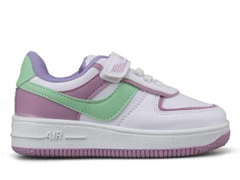 Sempaty 001 Patik Cilt - Beyaz/Lila - 1