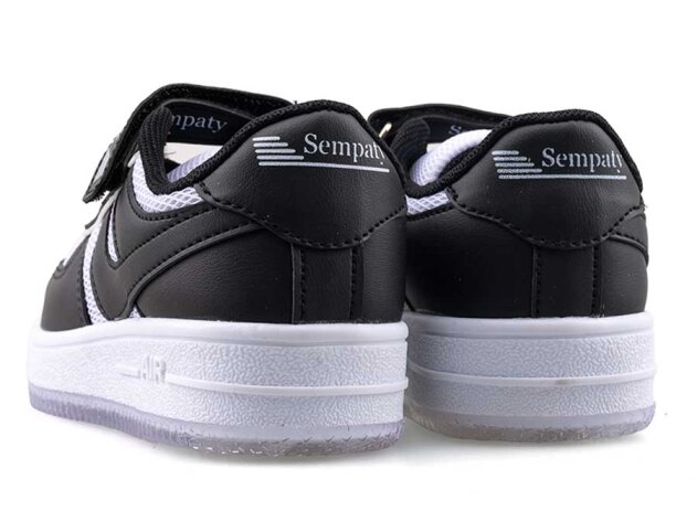 Sempaty 200 Patik Anrk - Siyah/Beyaz - 3