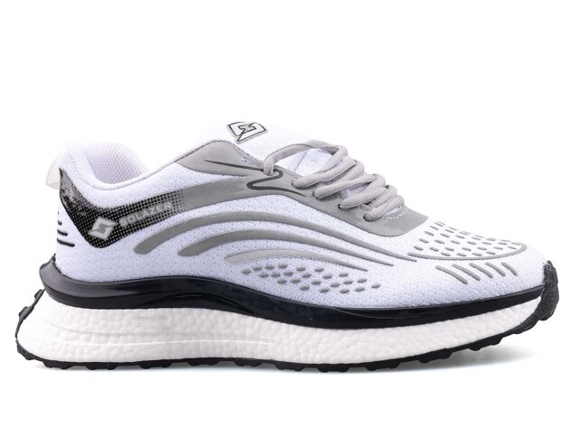 Solazer 033 Merdane Triko - Beyaz/Siyah - 1