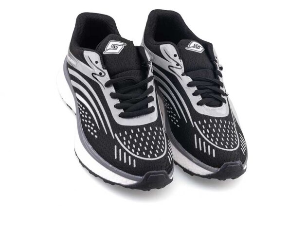 Solazer 033 Merdane Triko - Siyah/Beyaz - 2