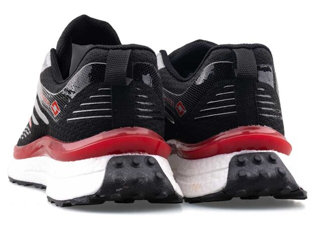 Solazer 033 Merdane Triko - Siyah/Kırmızı - 3