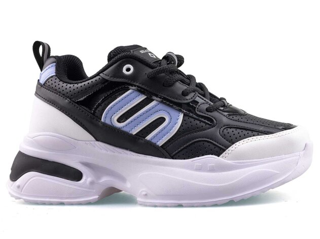 Solazer 040 Garson Cilt - Siyah/Beyaz/Turkuaz - 1