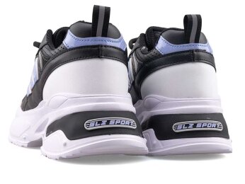 Solazer 040 Garson Cilt - Siyah/Beyaz/Turkuaz - 3