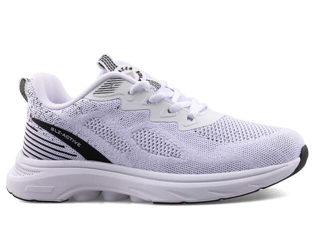 Solazer 043 Garson Triko - Beyaz/Siyah - 1