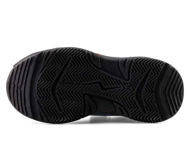 Spider 836 Patik Cilt Işıklı - Saks/Siyah - 4