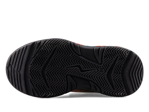 Spider 836 Patik Cilt Işıklı - Siyah/Kırmızı - 4