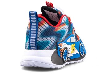 Spider 839 Patik Anrk (Özel 26/33) - Saks/Kırmızı - 3