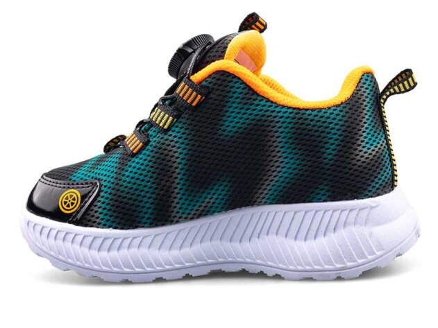 Spider 839 Patik Anrk (Özel 26/33) - Siyah/F. Oranj - 2