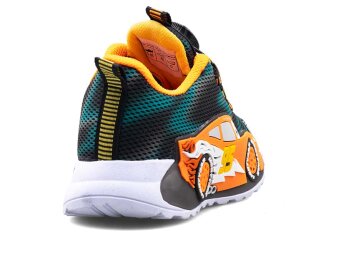 Spider 839 Patik Anrk (Özel 26/33) - Siyah/F. Oranj - 3