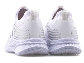 Spido 014 Filet Triko - Beyaz/Gümüş - 3