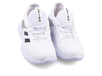 Spido 014 Patik Triko - Beyaz/Siyah - Spido