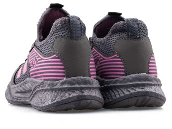 Spido 014 Patik Triko - Füme/Pembe - 3