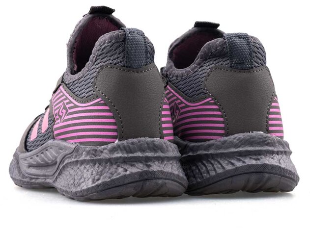 Spido 014 Patik Triko - Füme/Pembe - 3