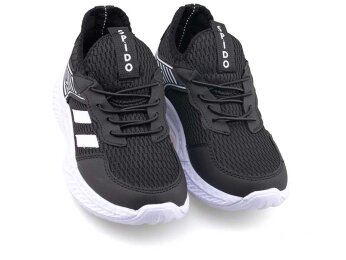 Spido 014 Patik Triko - Siyah/Beyaz - 2