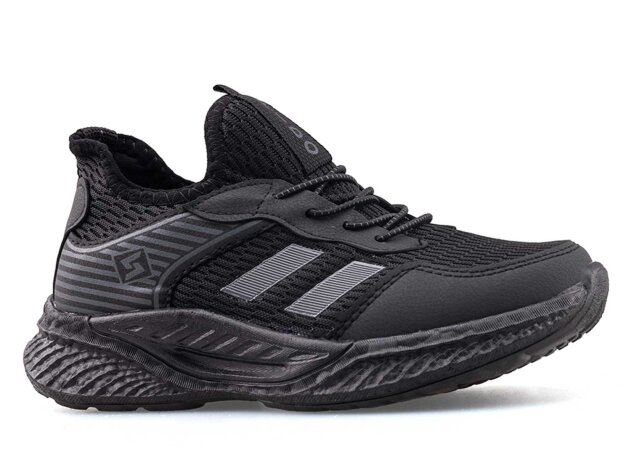 Spido 014 Patik Triko - Siyah/Füme - 1