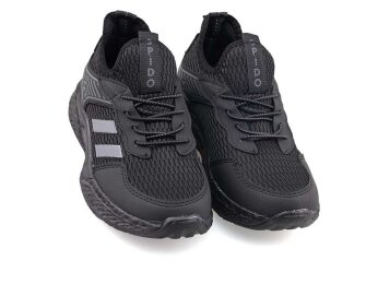 Spido 014 Patik Triko - Siyah/Füme - 2