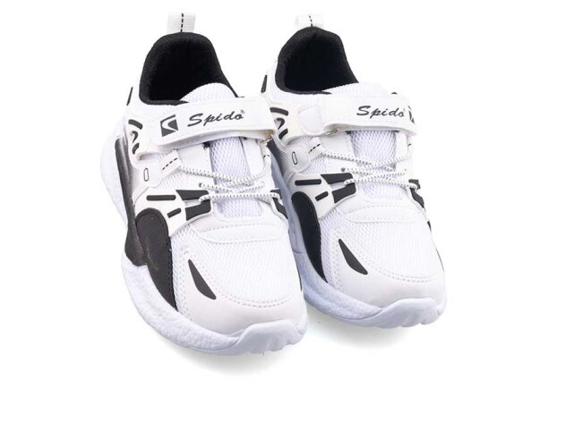 Spido 015 Patik Anrk - Beyaz/Siyah - 6