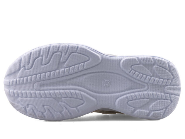 Spido 015 Patik Cilt - Beyaz/Gümüş - 4