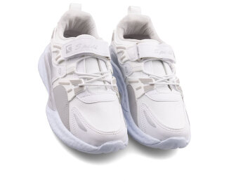 Spido 015 Patik Cilt - Beyaz/Gümüş - Spido