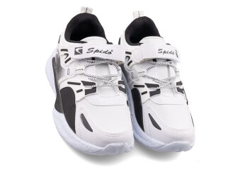 Spido 015 Patik Cilt - Beyaz/Siyah - 2