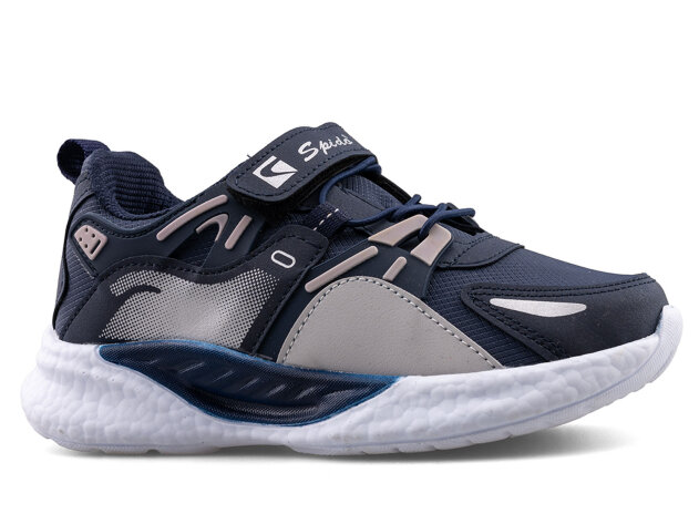 Spido 015 Patik Cilt - Laci/Beyaz - 1