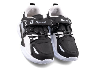 Spido 015 Patik Cilt - Siyah/Beyaz - Spido