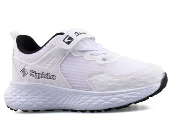 Spido 016 Patik Anrk - Beyaz/Siyah - 1