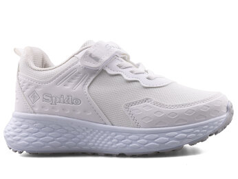 Spido 016 Patik Cilt - Beyaz/Gümüş - 1