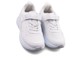 Spido 016 Patik Cilt - Beyaz/Gümüş - 2