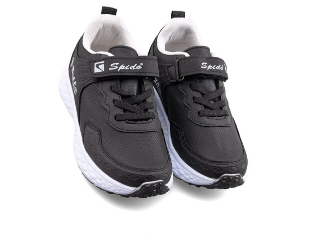 Spido 016 Patik Cilt - Siyah/Beyaz - 2
