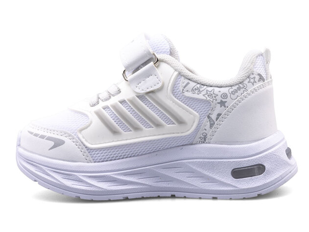 Spido 017 Patik Anrk Işıklı - Beyaz/Buz - 2