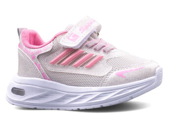 Spido 017 Patik Anrk Işıklı - Buz/Pembe - 1