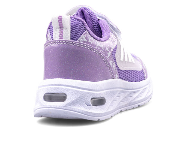 Spido 017 Patik Anrk Işıklı - Lila/Beyaz - 3