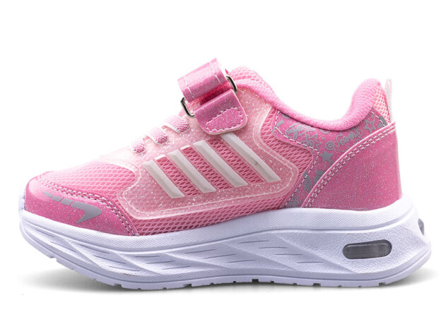 Spido 017 Patik Anrk Işıklı - Pembe/Buz - 2