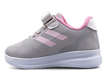 Spido 018 Patik Triko Işıklı - Buz/Pembe - Spido