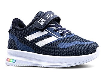 Spido 018 Patik Triko Işıklı - Laci/Beyaz - Spido