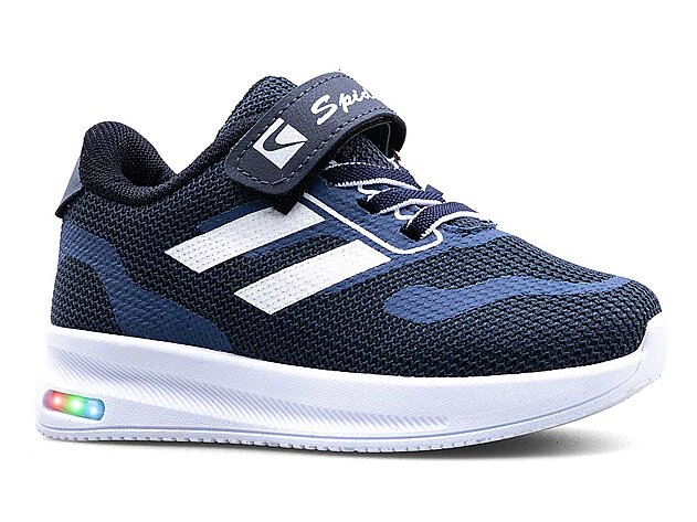 Spido 018 Patik Triko Işıklı - Laci/Beyaz - 1