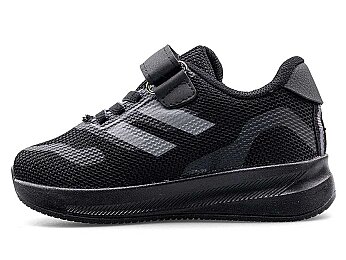 Spido 018 Patik Triko Işıklı - Siyah/Füme - 2