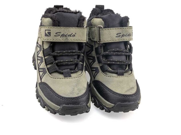 Spido 07 Patik Bot - Haki/Siyah - 6