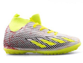 Sportaç 102 Filet Halısaha Çoraplı - Beyaz/Sarı/Siyah - 1