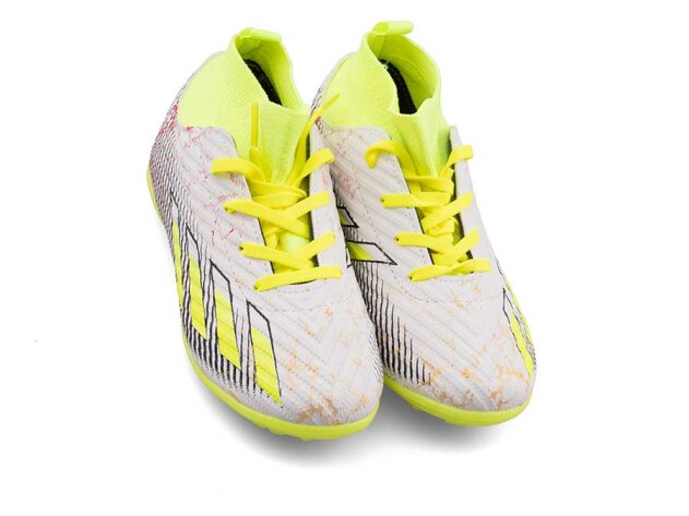 Sportaç 102 Filet Halısaha Çoraplı - Beyaz/Sarı/Siyah - 2