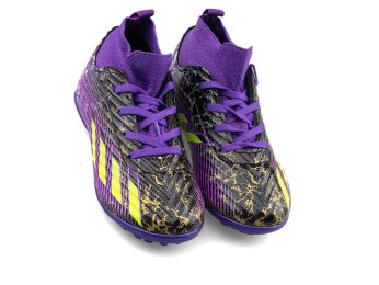 Sportaç 102 Filet Halısaha Çoraplı - Rugan/Siyah/Mor Sarı - Sportaç