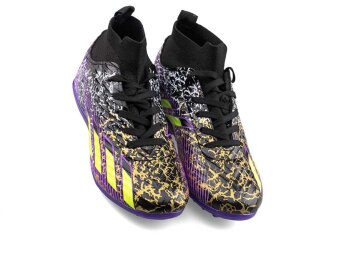 Sportaç 102 Garson Halısaha Çoraplı - Rugan/Siyah/Mor Sarı - Sportaç