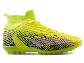 Sportaç 102 Garson Halısaha Çoraplı - Sarı/Lila/Siyah - Sportaç