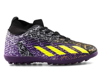 Sportaç 102 Garson Halısaha Çoraplı - Siyah/Sarı/Mor - 1