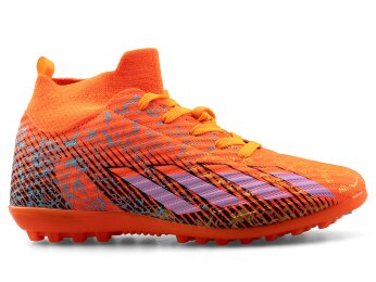 Sportaç 102 Garson Halısaha Çoraplı - Turuncu/Lila/Siyah - Sportaç