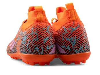 Sportaç 102 Garson Halısaha Çoraplı - Turuncu/Lila/Siyah - 3